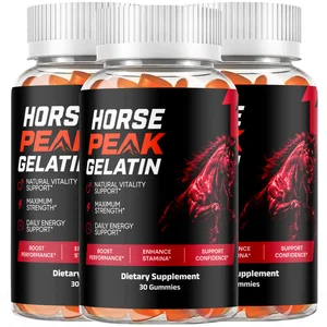 Three bottles of Horse Peak Gelatin