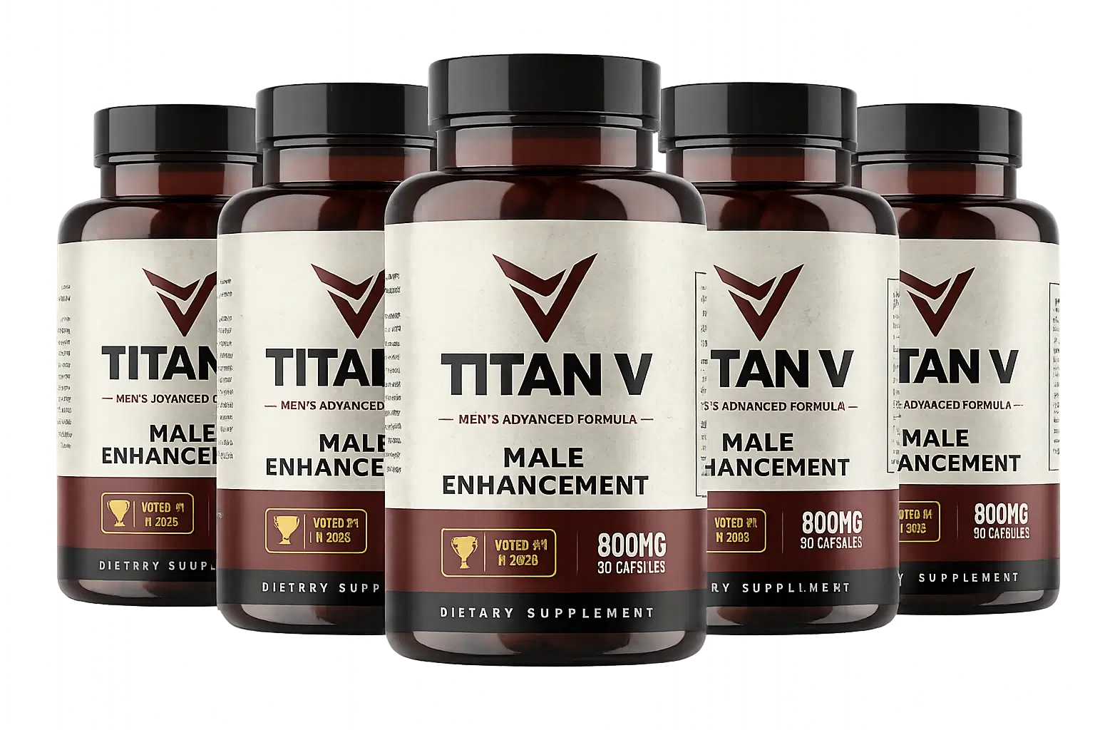 Titan V 5 bottle package, buy 3 get 2 free