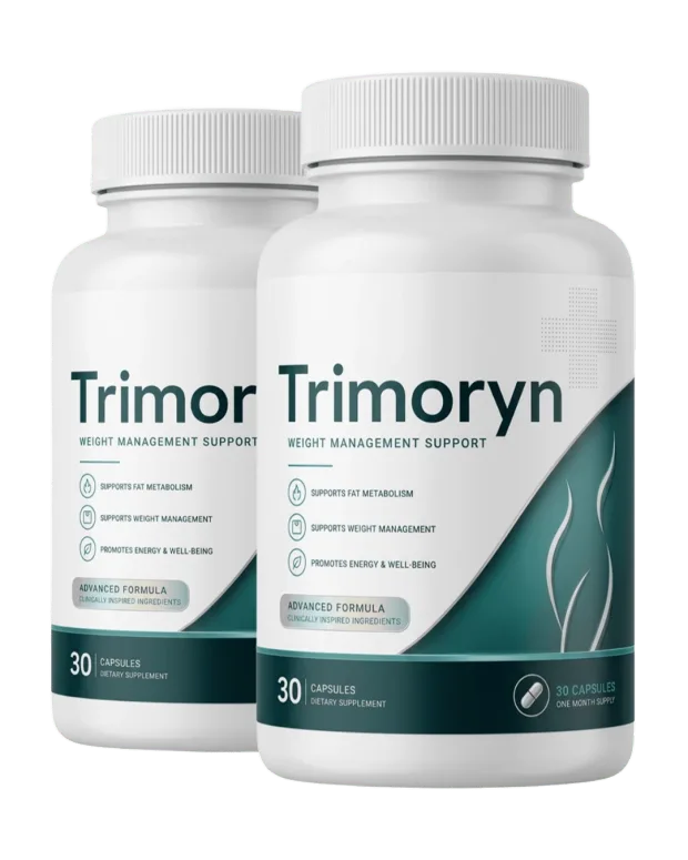 Two bottles of Trimoryn Weight Management Support, 30 capsules each